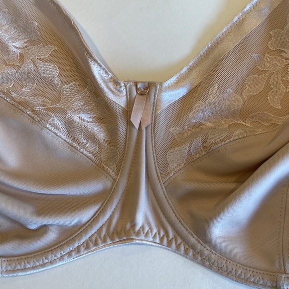 30M Fantasie 2982 UK 30J Nude Bra VGUC Wide Straps Rose Gold Loop Bow FL2982NAE - Picture 8 of 16